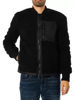 Image of Vintage Sherpa Zip Through Jacket