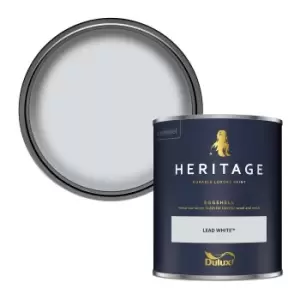 Image of Dulux Heritage Lead White Eggshell Paint 750ml