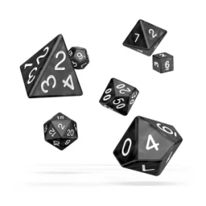 Image of Oakie Doakie Dice RPG Set (Marble Black)