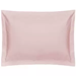 Image of 400 Thread Count Egyptian Cotton Oxford Pillowcase (m) (Blush) - Blush - Belledorm