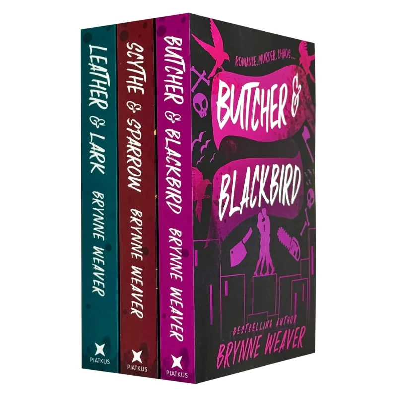 Image of The Ruinous Love Trilogy By Brynne Weaver 3 books Collection Set (Leather and Lark, Butcher and Blackbird & Scythe and Sparrow) Brynne Books
