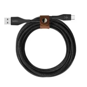 Image of Belkin DuraTek Plus USB cable 1.2 m USB 2.0 USB C USB A Black