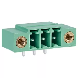 Image of Phoenix Contact 1827871 MC 1,5/ 3-GF-3,81 3 Way PCB Header 8A 3.81...