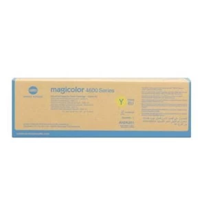 Image of Konica Minolta A0DK251 Yellow Laser Toner Ink Cartridge