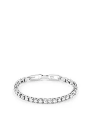 Image of Guess Guess G Tennis Ladies Bracelet, Silver, Women