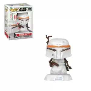 Image of Star Wars Snowman Boba Fett Funko Pop! Vinyl
