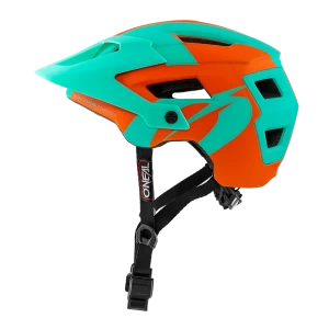 Image of O'Neal Defender 2 MTB Helmet Orange/Teal 59-61cm