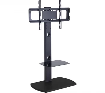 Image of TTAP FS1-BLK Up to 55" TV Stand with Bracket Black