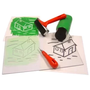 Image of Major Brushes Polymer Block (Transparent) 100 x 150mm (Pack of 10)