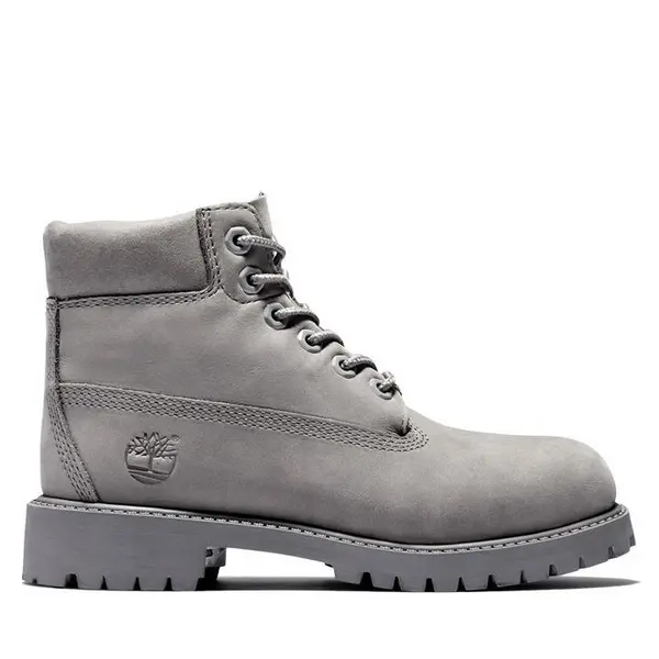 Image of Timberland Boys Classic 6" Boots - Grey 3.5