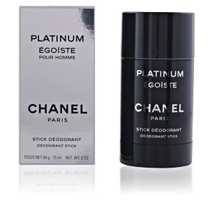 Image of Chanel Egoiste Platinum Deodorant Stick 75ml