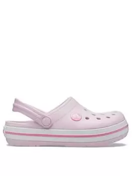 Image of Crocs Crocband Clog Toddler Sandal, Pink, Size 6 Younger