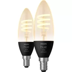 Image of Philips Hue HueWA 4.9W Fil Candle E14 2P EU