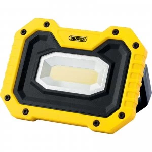 Image of Draper Rechargeable Work Light Power Bank and Wireless Speaker Yellow