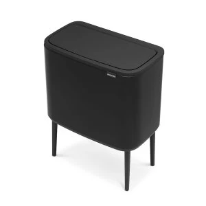 Image of Brabantia Bo 11L+23L Touch Bin - Matt Black