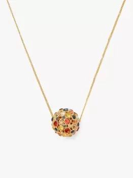 Image of Kate Spade Sphere Pendant, Red Multi, One Size
