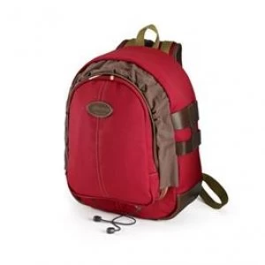Image of Billingham 25 Rucksack Burgundy/Chocolate