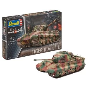 Image of TigerII Ausf.B (Henschel Turret) 1:35 Revell Model Kit