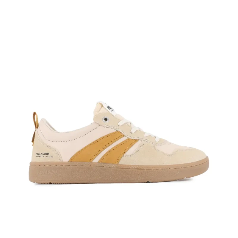 Image of Palladium Trainers Palladium Pallacup Flame OG Blanc Unisex 38