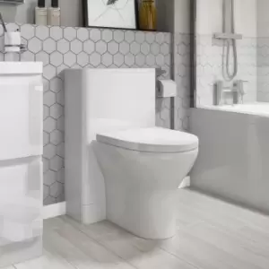 Image of Back to Wall Toilet with Soft Close Seat - Portland