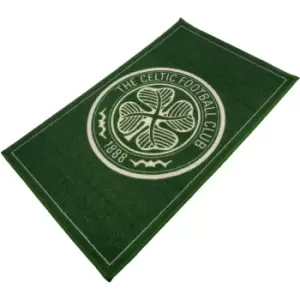 Image of Crest Rug (One Size) (Green) - Green - Celtic Fc