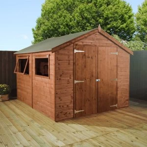 Image of Mercia Premium Pressure Shiplap Apex Shed - 10 x 6ft