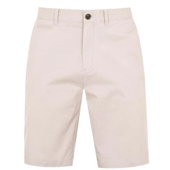 Image of Howick Oakley Slim Chino Shorts - Beige