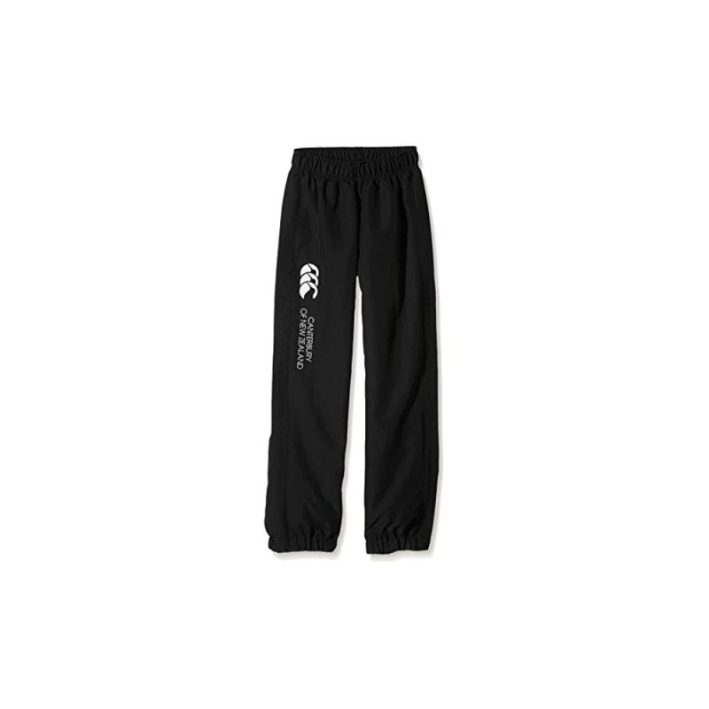 Image of Canterbury Canterbury Men Cuffed Ankle Tracksuit Bottoms in Black Size: X-Small Black XS Male 5059699421851