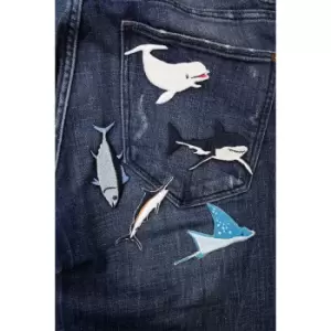 Image of Iron On Patch Sea Creature Set