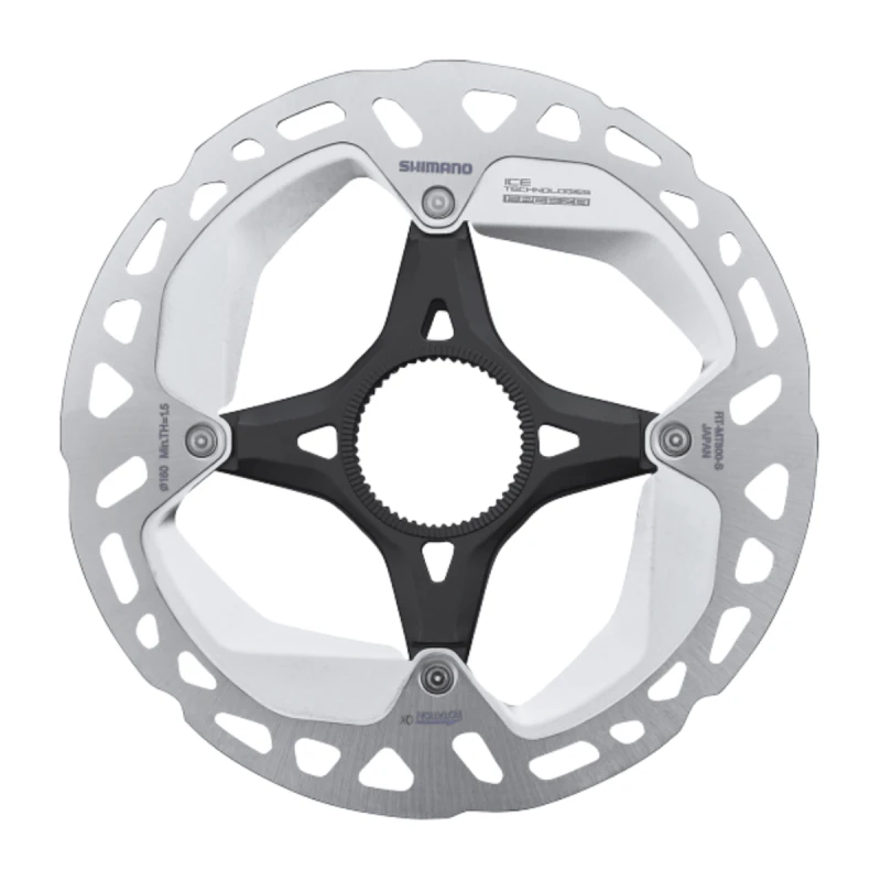 Image of Shimano RT-MT800 Center Lock 160mm Brake Disc with Internal Gear