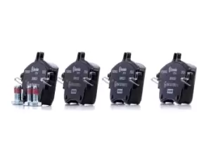 Image of BREMBO Brake pad set XTRA LINE P 50 094X Brake pads,Brake pad set, disc brake MERCEDES-BENZ,A-Klasse (W176),B-Klasse (W246, W242),CLA Coupe (C117)