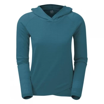 Image of Dare2B Result Long Sleeve Overhead Hoodie - DragonflyGrn