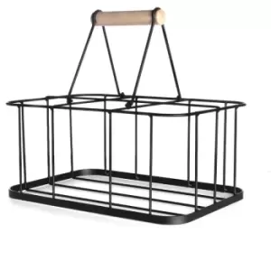 Image of 6 Milk Bottle Crate / Holder M&W - Multi