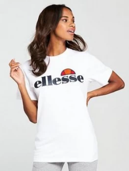 Image of Ellesse Albany T-Shirt - White, Size 12, Women