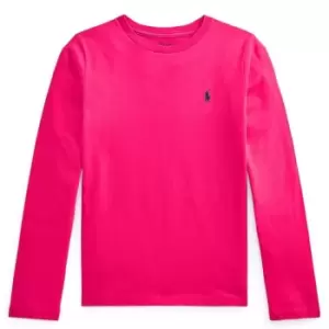 Image of Polo Ralph Lauren Polo Ralph Lauren Long Sleeve T-Shirt Juniors - Pink