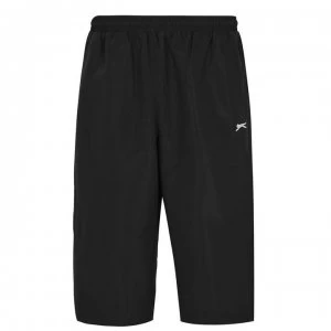 Image of Slazenger Three Quarter Tracksuit Bottoms Mens - Black