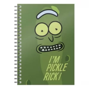 Image of Rick & Morty Notebook I'm Pickle Rick