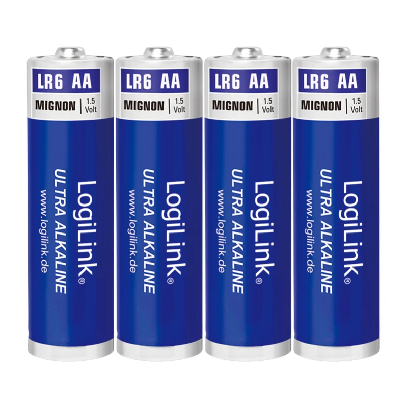 Image of LogiLink LR6B4 household battery Single-use battery AA Alkaline
