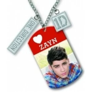Image of One Direction (1D) 16" Tag Necklace - Zayn
