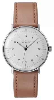 Image of Junghans 27/3701.02 Max Bill Hand-winding White Dial Watch