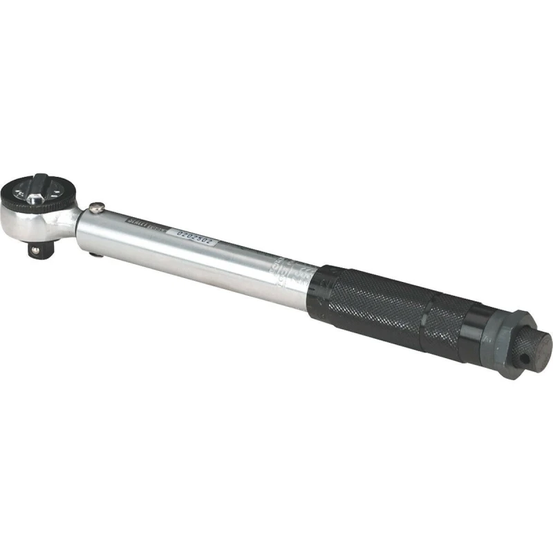 Image of Loops Calibrated Micrometer Torque Wrench - 3/8" Sq Drive - Flip Reverse Ratchet Multi
