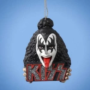 Image of KISS - The Demon Head Hanging Ornament