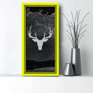 Image of 3060AHS-021 Multicolor Decorative Framed MDF Painting