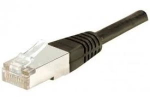 Image of Patch Cord RJ45 CAT.5e F/UTP Black - 2m Full Copper