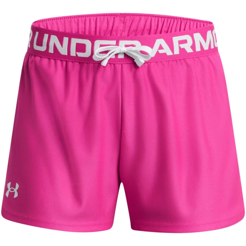 Image of Under Armour Armour UA Play Up Shorts Girls Performance Shorts 13 Years (XL) Pink 61801607235
