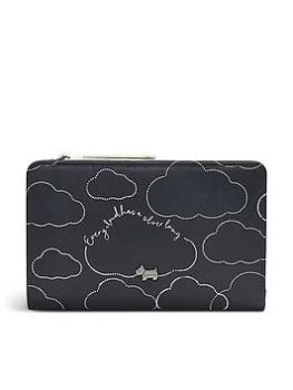 Image of Radley Every Cloud Leather Medium Bifold Purse - Black