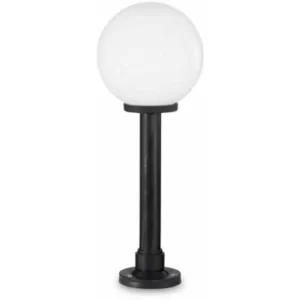 Image of CLASSIC GLOBE white floor lamp 1 resin bulb