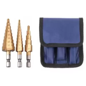 Image of HSS Taper Drill Bit Set of 3