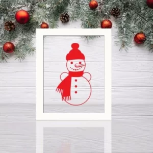 Image of SEFNOEL-008 Multicolor Decorative Framed Plexiglass Painting