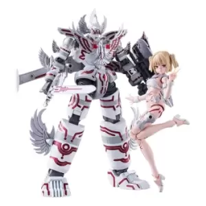 Image of New Gattai Series Plastic Model Kits Robot Gattai Atlanger & Omega 14 - 17 cm